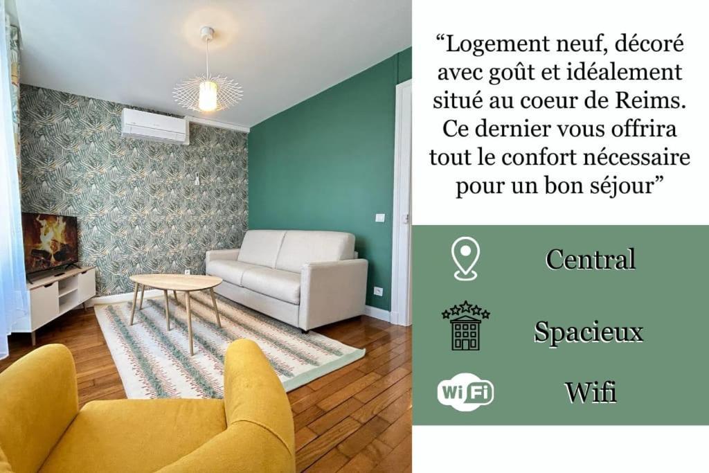 Forum Flower Spacieux T2 Au Coeur De La Ville Reims Extérieur photo